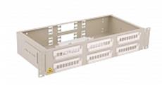 Кросс ШКОС-Л -2U/4 -48 -FC/ST/SC/LC~ -(корпус) ~ ССД Связьстройдеталь 130308-00043 фото, купить, цена, магазин