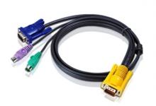ATEN 2L-5202P Шнур мон+клав+мышь PS/2 SPHD15=>HD DB15+2x6MINI-DIN Aten 2L-5202P фото, купить, цена, магазин
