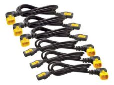 Кабель силовой Power Cord Kit (6 ps), Locking, IEC 320 C13 to IEC 320 C14 (90 degree), 10A, 208/230V, 0,6 m, 3 Left + 3 Right (repl. AP8702R) APC AP8702R-WW фото, купить, цена, магазин