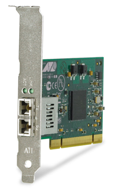 Single port Fiber Gigabit NIC for 32 bit PCI bus, SC, RoHS version Allied Telesis AT-2916SX/SC фото, купить, цена, магазин