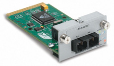 100BaseFX single-mode uplink module for 8000 and 8500 series switches. 15 KM Allied Telesis AT-A45/SC-SM15 фото, купить, цена, магазин