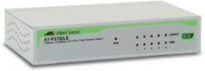 5 port 10/100Mbps Unmanaged Switch with ext P/S - NO MDI/MDIx on all ports Allied Telesis AT-FS705LE фото, купить, цена, магазин