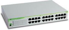 24 port 10/100/1000TX unmanged switch Allied Telesis AT-GS900/24 фото, купить, цена, магазин