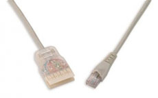 Коммутационный шнур 110-RJ45 UTP Cat.5e, 3 метра, серый AESP C5E-4P-458B-GY-3B фото, купить, цена, магазин