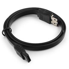 Кабель интерфейсный eSATA-SATA Cablexpert CC-ESATA-SATA-DATA-XL, 100см, 7pin/7pin, пакет Cablexpert CC-ESATA-SATA-DATA-XL фото, купить, цена, магазин