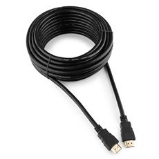 Кабель HDMI Cablexpert CC-HDMI4-10M, 10м, v2,0, 19M/19M, черный, позол.разъемы, экран, пакет Cablexpert CC-HDMI4-10M фото, купить, цена, магазин
