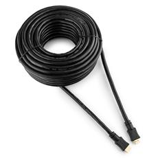 Кабель HDMI Cablexpert CC-HDMI4-20M, 20м, v1.4, 19M/19M, черный, позол.разъемы, экран, пакет Cablexpert CC-HDMI4-20M фото, купить, цена, магазин