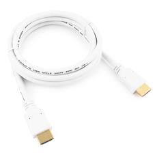 Кабель HDMI Cablexpert CC-HDMI4-W-6, 1.8м, v2.0, 19M/19M, белый, позол.разъемы, экран, пакет Cablexpert CC-HDMI4-W-6 фото, купить, цена, магазин