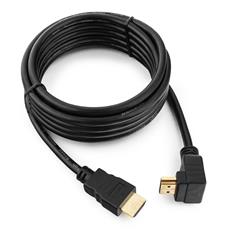 Кабель HDMI Cablexpert CC-HDMI490-10, 3.0м, v1.4, 19M/19M, углов. разъем, черный, позол.разъемы, экран, пакет Cablexpert CC-HDMI490-10 фото, купить, цена, магазин
