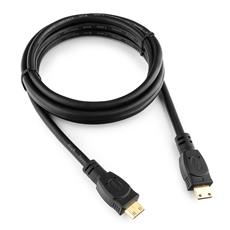 Кабель miniHDMI-miniHDMI Cablexpert CC-HDMICC-6, v2.0, 19M/19M, 1.8м, черный, позол.разъемы, экран, пакет Cablexpert CC-HDMICC-6 фото, купить, цена, магазин
