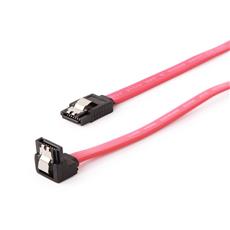Кабель интерфейсный SATA Cablexpert CC-SATAM-DATA90, 50см, угловой разъем, 7pin/7pin, защелка, пакет Cablexpert CC-SATAM-DATA90 фото, купить, цена, магазин
