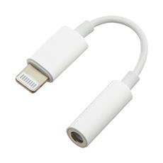 Переходник USB Cablexpert CCA-LM3.5F-01-W, Lightning/Jack3.5F, для передачи аудиосигнала, белый Cablexpert CCA-LM3.5F-01-W фото, купить, цена, магазин