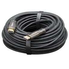 Активный оптический кабель HDMI Cablexpert, 100м, v2.0, 19M/19M, AOC Premium Series, позол.разъемы, экран, коробка Cablexpert CCBP-HDMI-AOC-100M фото, купить, цена, магазин