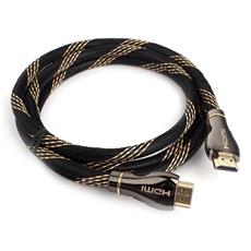 Кабель HDMI Cablexpert CCP-HDMI8K-1.5M, 1.5м, v2.1, 8K, 19M/19M, черный, позол.разъемы, экран, пакет Cablexpert CCP-HDMI8K-1.5M фото, купить, цена, магазин