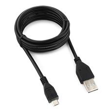 Кабель USB 2.0 Pro Cablexpert CCP-mUSB2-AMBM-6, AM/microBM 5P, 1.8м, экран, черный, пакет Cablexpert CCP-mUSB2-AMBM-6 фото, купить, цена, магазин