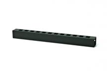 CM-1U-ML-COV Кабельный организатор с металлическими кольцами и крышкой, 19 Hyperline CM-1U-ML-COV фото, купить, цена, магазин