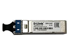 1-port mini-GBIC 1000Base-LH Single-mode Fiber Transceiver (up to 50km, support 3.3V power) D-Link DEM-314GT фото, купить, цена, магазин