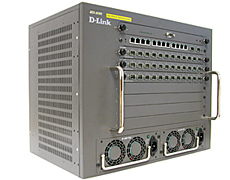 Layer 3 Switch Base Unit Chassis with Back Plate and CPU Board and 9 Empty Slots D-Link DES-6500 фото, купить, цена, магазин