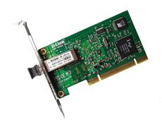 1-port 1000 Mbps SC Fiber, Full-Duplex, 64/32-bit PCI-bus (Bus Master) PnP D-Link DGE-550SX фото, купить, цена, магазин