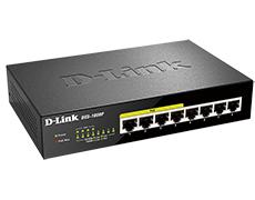 Layer 2 unmanaged Gigabit Switch with PoE and Green Ethernet power save technology Power save up to 80% due to GreenEthernet, di D-Link DGS-1008P фото, купить, цена, магазин