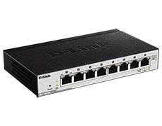 8 10/100/1000Base-T PoE ports, Smart Gigabit Ethernet switch D-Link DGS-1100-08P фото, купить, цена, магазин