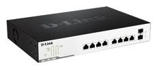 8-Ports 10/100/1000Mbps PoE + 2-Ports SFP 1000Mbps EasySmart Switch / Surveillance Switch D-Link DGS-1100-10MP фото, купить, цена, магазин