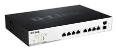 8-Ports 10/100/1000Mbps PoE + 2-Ports SFP 1000Mbps EasySmart Switch / Surveillance Switch D-Link DGS-1100-10MPP фото, купить, цена, магазин