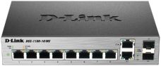 8-Port 10/100/1000Base-T ports and 2-port 100/1000Base-T/SFP Metro D-Link DGS-1100-10/ME фото, купить, цена, магазин