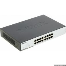 16 ports compact 11inch EasySmart switch 16 10BASE-T/100BASE-TX/1000BASE-T ports, 802,3x Flow Control, StaticTrunk, PortMirroring, D-Link DGS-1100-16/B1A фото, купить, цена, магазин