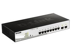 Gigabit Smart III Switch with 8 10/100/1000Base-T PoE ports and D-Link DGS-1210-10P фото, купить, цена, магазин