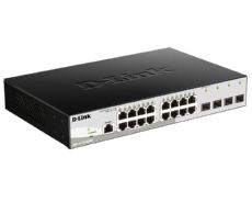 Gigabit Smart Switch with 16 10/100/1000Base-T ports and 4 Gigabit MiniGBIC (SFP) ports 802,3x Flow Control, 802,3ad Link Aggreg D-Link DGS-1210-20/ME/B1A фото, купить, цена, магазин