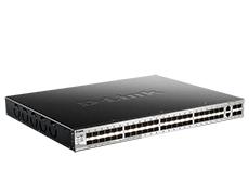 L2+ Managed Switch with 48 100/1000Base-X SFP ports and 2 10GBase-T ports and 4 10GBase-X SFP+ ports. D-Link DGS-3130-54S фото, купить, цена, магазин