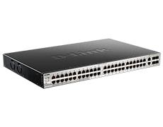 L2+ Managed Switch with 48 10/100/1000Base-T ports and 2 10GBase-T ports and 4 10GBase-X SFP+ ports. D-Link DGS-3130-54TS фото, купить, цена, магазин