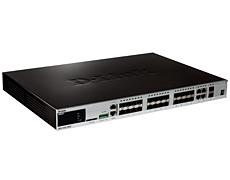 24-ports SFP with 4 Combo ports 10/100/1000Base-T/SFP and 2-ports SFP+ L2+ Stackable Management Switch, 19” D-Link DGS-3420-26SC фото, купить, цена, магазин