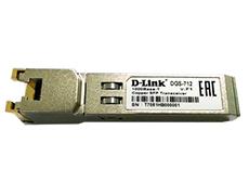 1 port mini-GBIC 1000BASE-T Copper transceiver (up to 100m, support 3.3V power) D-Link DGS-712 фото, купить, цена, магазин