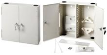 FO-WALLBOX-24SC Бокс оптический настенный на 24 SC со сплайс-пластиной (без пигтейлов и проходных адаптеров) Hyperline FO-WALLBOX-24SC фото, купить, цена, магазин