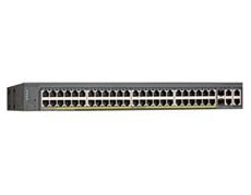Управляемый Smart-коммутатор на 48FE+2GE+2SFP(Combo) портов (из них 44FE портов с PoE и 4FE с PoE+), PoE бюджет до 384 Вт NetGear FS752TP-100EUS фото, купить, цена, магазин