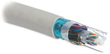Hyperline FUTP25-C5-S24-IN-PVC-GY (FTP25-C5-SOLID-INDOOR) Кабель витая пара Hyperline FUTP25-C5-S24-IN-PVC-GY фото, купить, цена, магазин