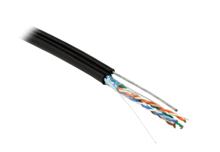 Hyperline FUTP4-C5E-S24-SW-OUT-PE-BK-88 (88м) Кабель витая пара Hyperline FUTP4-C5E-S24-SW-OUT-PE-BK-88 фото, купить, цена, магазин