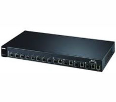 ZyXEL GS-4012F 12-портовый коммутатор L3+ Gigabit Ethernet с 12 SFP-слотами из которых 4 совмещены с разъемами RJ-45 ZyXEL GS-4012F фото, купить, цена, магазин