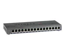 16-портовый гигабитный коммутатор ProSafe Plus с внешним блоком питания и функциями энергосбережения, управление через GUI NetGear GS116E-100PES фото, купить, цена, магазин
