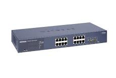 Управляемый гигабитный Smart-коммутатор на 14GE+2SFP(Combo) портов с функциями энергосбережения NetGear GS716T-200EUS фото, купить, цена, магазин