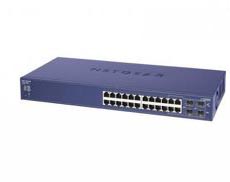 Управляемый гигабитный Smart-коммутатор на 22GE+2SFP(Combo) портов (из них 24GE порта с PoE), PoE бюджет до 192 Вт NetGear GS724TP-100EUS фото, купить, цена, магазин