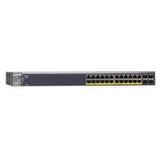 Управляемый гигабитный Smart-коммутатор на 20GE+4SFP(Combo)+2xHDMI(5G, стековые) портов (из них 20GE портов с PoE и 4GE с PoE+), cтекируемый, PoE бюджет до 192 NetGear GS724TPS-100EUS фото, купить, цена, магазин