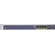 Управляемый гигабитный коммутатор 2-го уровня с консольным портом на 8GE+4SFP(Combo) порта (12 PoE+ порта) со статической маршрутизацией и MVR, PoE бюджет до 38 NetGear GSM7212P-100NES фото, купить, цена, магазин