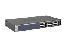 Набор из управляемого гигабитного коммутатора 2-го уровня GSM7224 и 2-х БЕСПЛАТНЫХ оптических модулей AGM731F NetGear GSM7224SK-200EUS фото, купить, цена, магазин