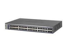 Набор из управляемого гигабитного коммутатора 2-го уровня GSM7248 и 2-х БЕСПЛАТНЫХ оптических модулей AGM731F NetGear GSM7248SK-200EUS фото, купить, цена, магазин
