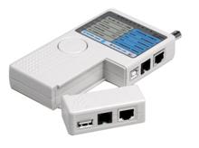 HL-NCTU Тестер для витой пары, коаксиала, телефона, USB Hyperline HL-NCTU фото, купить, цена, магазин