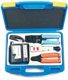 Hyperline HL-NTK110 Набор инструментов (инструмент обжимной для RJ-45 Hyperline HL-NTK110 фото, купить, цена, магазин
