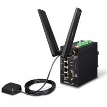 Industrial 4G LTE Cellular Gateway with 4-Port 10/100TX (2-SIM Card Slot, 1 RS232, 1 RS485, DI/DO, GPS, -20~70 degrees C, VPN, LTE Band B1/B3/B5/B7/B8/B20) Planet ICG-2420G-LTE-EU фото, купить, цена, магазин